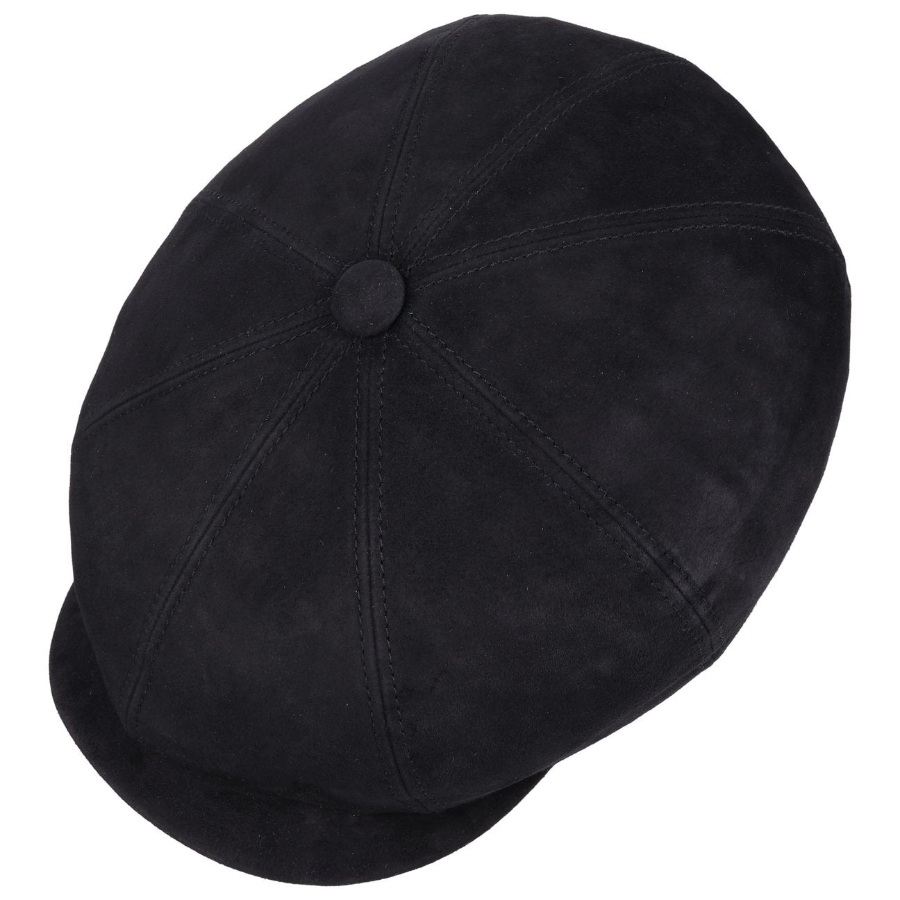 Eight Panel Cap Goat Suede - JJ Hat Center ®