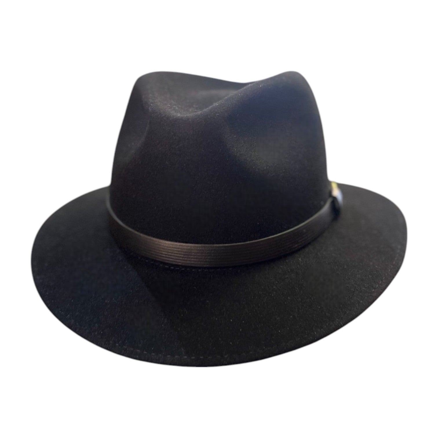 Leather band Traveller Furfelt by JJ Hats